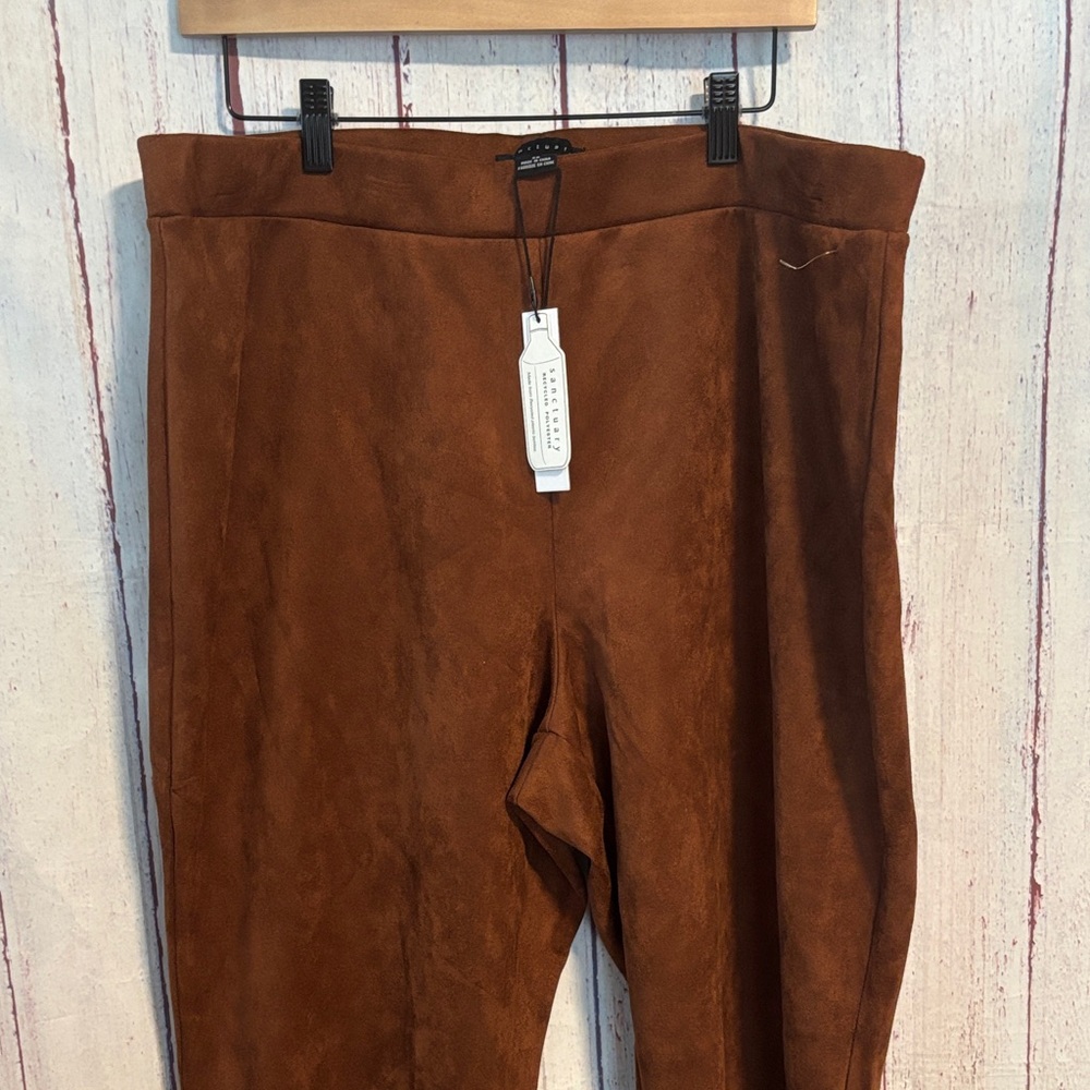 NWT Sanctuary Abbey Faux Suede Leggings